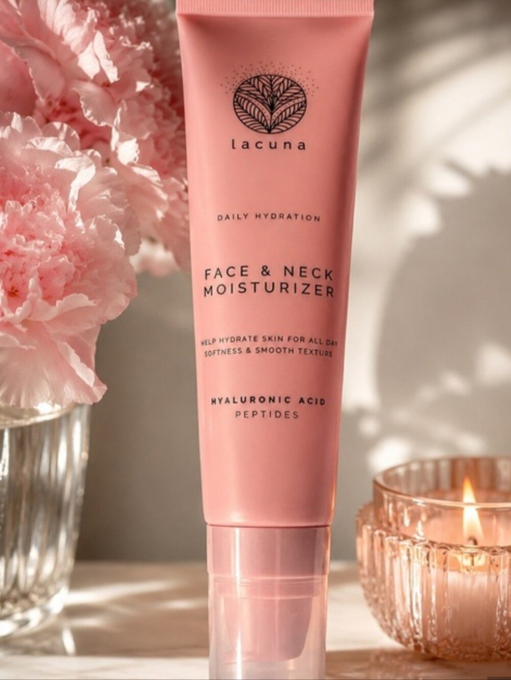 Lacuna Pink Face & Neck Daily Hydration Moisturizer